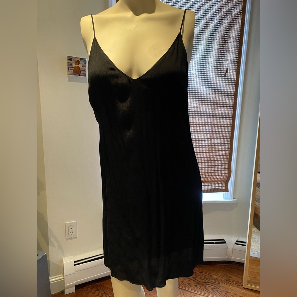 Simple Black Mini Dress